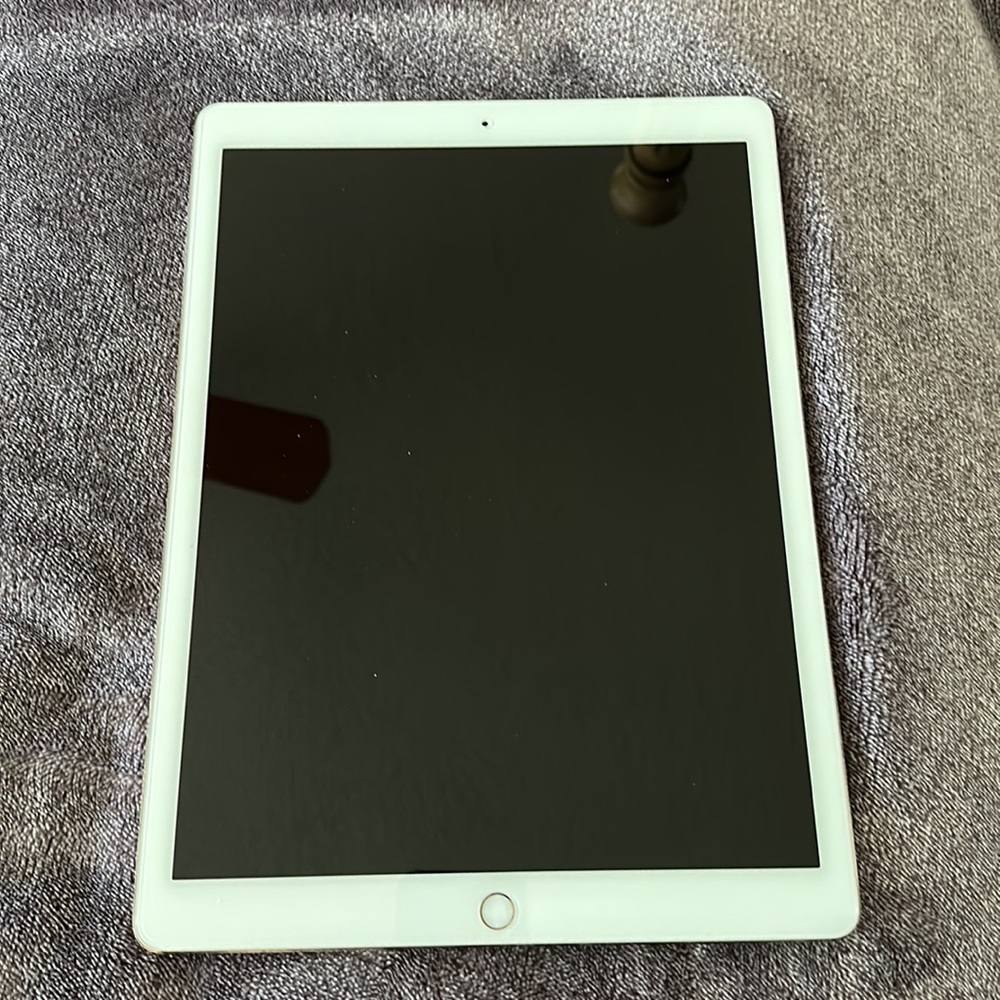 iPad Pro 12.9-inch WiFi+Cellular 64GB Rose Gold (2nd gen) and Case